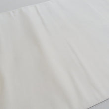 Load image into Gallery viewer, 袋帯 シルバー系 松文様 シルバーｘホワイトｘブルー 六通柄 正絹 仕立て上がり 長さ440cm