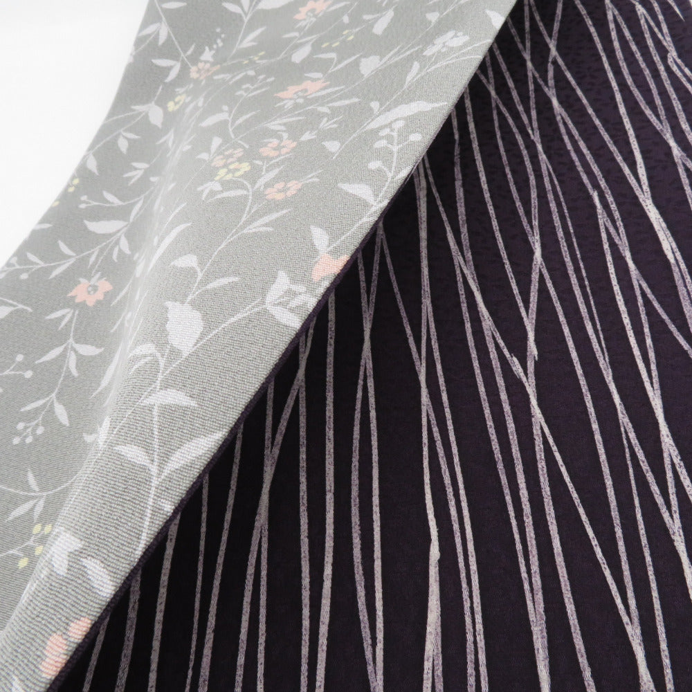 半幅帯 リバーシブル半巾帯 正絹 巾:約16×長さ:約415cm 小紋×小紋