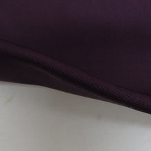 Load image into Gallery viewer, 名古屋帯 正絹 塩瀬帯  紫色ｘ白色ｘピンク色 六角に鹿文様 お太鼓柄 仕立て上がり 着物帯 長さ354cm