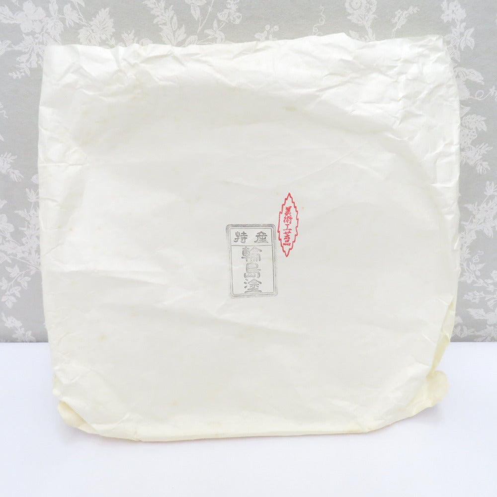 骨董・民芸品 輪島塗 卓上膳 半月膳 5枚組 お盆 トレー ランチョン  