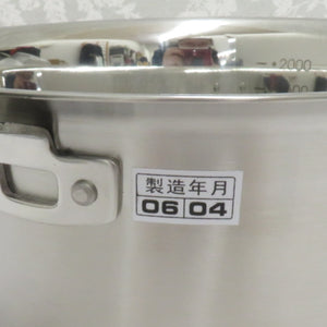 タマハシ 調理器具 Anna Rossi アンナ・ロッシ 片手鍋 20cm 2.9L 蓋付 ガス可 IH可