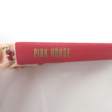 画像をギャラリービューアに読み込む, PINK HOUSE ピンクハウス 和小物 ブルーミング中西 扇子 薔薇 リボン フリル ハート 箱有