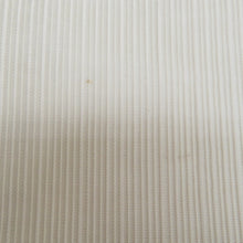 Load image into Gallery viewer, 袋帯 夏用 洒落袋帯 絽 菱型に流水と花文様 白色ｘ薄ピンク色 パステル系 お太鼓柄 正絹 仕立て上がり 夏物 長さ424cm