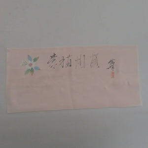 訪問着 襦袢セット サーモンピンクｘ緑色ｘゴールド 拍入り 流水に花々文様 地紋入り 襦袢の余り布付き 広衿 正絹 仕立て上がり着物 身丈162cm