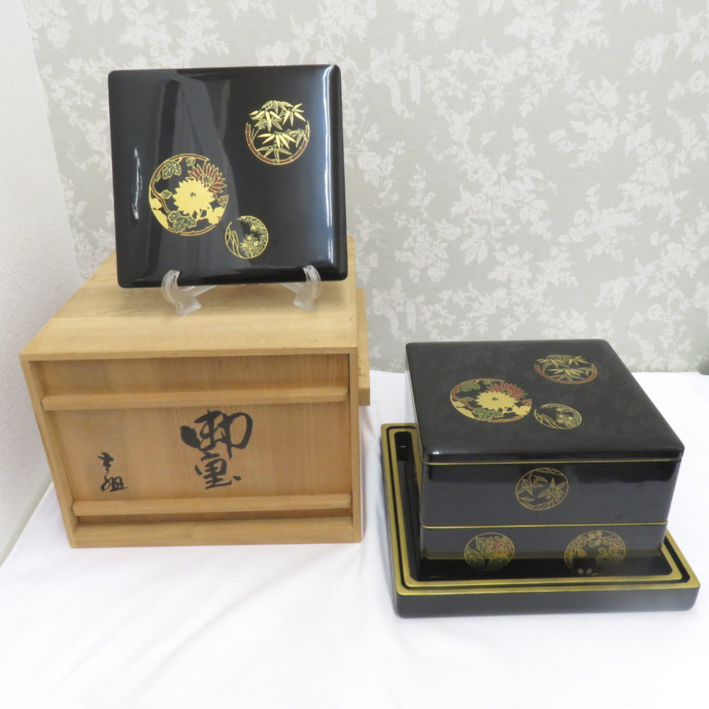 アンティーク骨董御重