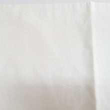 Load image into Gallery viewer, 袋帯 正絹 銀糸 ホワイトｘシルバー 家紋文様 六通柄 フォーマル 礼装 長さ440cm