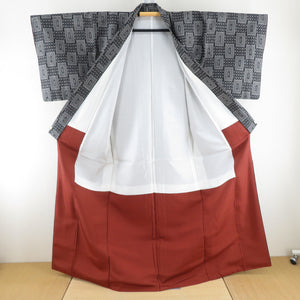 紬 着物 レディース 正絹