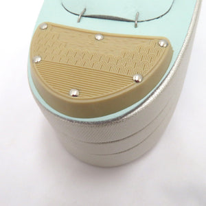 草履・バッグセット 白梅謹製 振袖用 草履 バッグ Mサイズ 適応サイズ23.0~24.0cm前後 水色 青ラメ 紫ラメ 金 華紋 フォーマル 成人式 卒業式