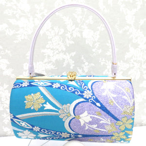 草履・バッグセット ブルー