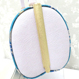 草履・バッグセット 白梅謹製 振袖用 草履 バッグ Mサイズ 適応サイズ23.0~24.0cm前後 水色 青ラメ 紫ラメ 金 華紋 フォーマル 成人式 卒業式