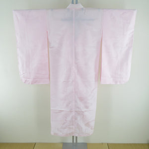 子供着物 襦袢単品 女の子用 四つ身 飛び文様 ピンク色 ポリエステル 半衿付き 女児 フォーマル 7歳 七五三 祝着 子供じゅばん 身丈127.5cm