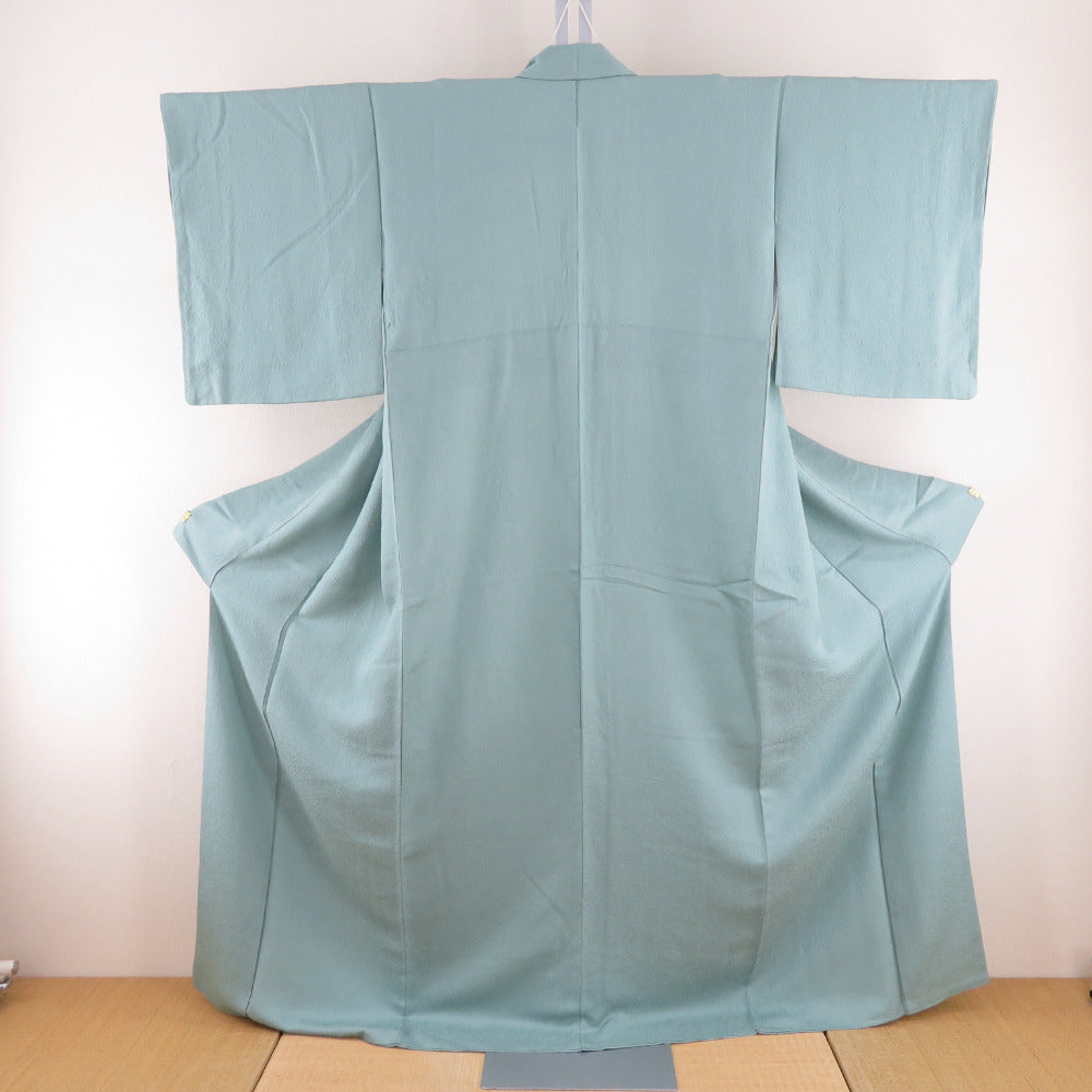 絽無地・一つ紋（乱菊）　身丈156cm 楽天市場】絽 色無地 一つ紋の通販