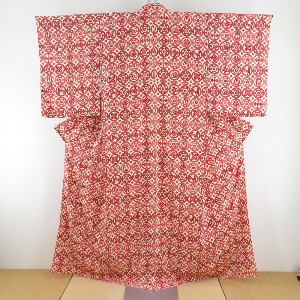 Y1971◇新品 袷 正絹 高島屋謹製 刺繡衿付 仕付け糸付 手縫 長襦袢 着物 10022518_01.jpg