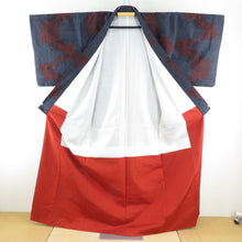 Load image into Gallery viewer, 紬 着物 ネイビー