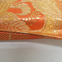 Load image into Gallery viewer, 正絹 ゴールド 丸帯