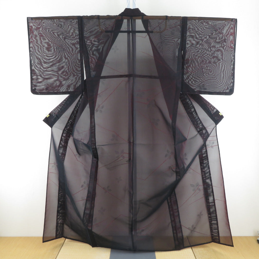 【高島屋】正絹　上質な色無地　地紋　一つ紋 高島屋】正絹 上質な色無地 地紋 一つ紋