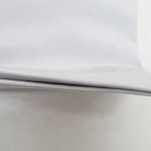 Load image into Gallery viewer, 名古屋帯 正絹 塩瀬 灰色x多色 パールトーン加工入り 花籠文様 お太鼓柄 落款付き 色紙付き カジュアル 仕立て上がり 着物帯 長さ377cm