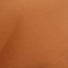 Load image into Gallery viewer, 袋帯 正絹 金糸 絵皿文様 茶オレンジ色ｘ緑色ｘ紫色 お太鼓柄 仕立て上がり 着物帯 長さ448cm