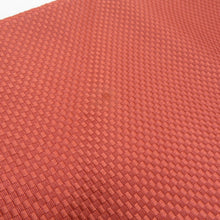 Load image into Gallery viewer, 名古屋帯 八寸帯 正絹 朱色ｘ茶色 エスニック調 お太鼓柄 仕立て上がり 着物帯 長さ351cm