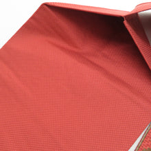 Load image into Gallery viewer, 名古屋帯 八寸帯 正絹 朱色ｘ茶色 エスニック調 お太鼓柄 仕立て上がり 着物帯 長さ351cm