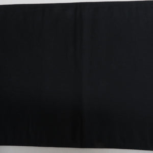 袋帯 振袖用 金色ｘ黒色ｘ多色 ゴールド系 市松に桜文様 六通柄 正絹 仕立て上がり 着物帯 長さ440cm