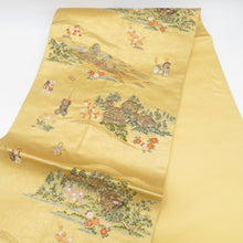 画像をギャラリービューアに読み込む, 袋帯 ゴールド