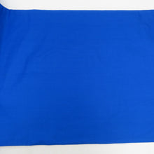 画像をギャラリービューアに読み込む, 袋帯 振袖用 ブルー系 青色ｘ銀色 松紋様 六通柄 正絹 仕立ての糸とじ無し 着物帯 長さ424cm