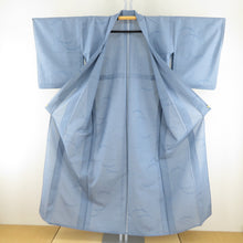 画像をギャラリービューアに読み込む, 紬 着物 ブルー