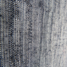 画像をギャラリービューアに読み込む, 紬 着物 青色ｘ紺色 縦縞模様 袷 バチ衿 正絹 カジュアル 仕立て上がり 身丈158cm