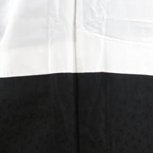 画像をギャラリービューアに読み込む, 紬 着物 青色ｘ紺色 縦縞模様 袷 バチ衿 正絹 カジュアル 仕立て上がり 身丈158cm