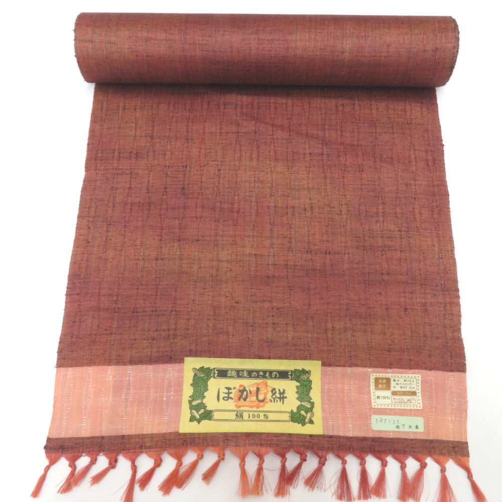 カ*ピ様 ⭐️単衣 手織り ざっくり風合いの良い紬 カ*ピ様 ⭐️単衣 手織り ざっくり風合いの良い紬 単衣 手織り