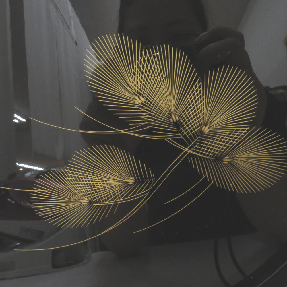 輪島塗り】輪島塗 平盆 伝統工芸】輪島塗 お盆（トレイ） 赤無地