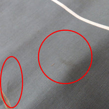 画像をギャラリービューアに読み込む, 名古屋帯 アンティーク帯 昔名古屋帯 渋緑×白クリーム茶 縞 扇・花蝶柄 昔帯 レトロモダン 明治・大正ロマン 正絹 長さ341.3cm