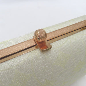 草履・バッグセット 草履バッグセット シャンパンゴールド 七宝 シルバー 24.0ｃｍ フリーサイズ フォーマル 留袖 訪問着 付下げ 色無地