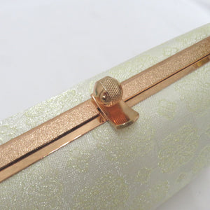 草履・バッグセット 草履バッグセット シャンパンゴールド 市松華紋 シルバー 24.0ｃｍ フリーサイズ フォーマル 留袖 訪問着 付下げ 色無地