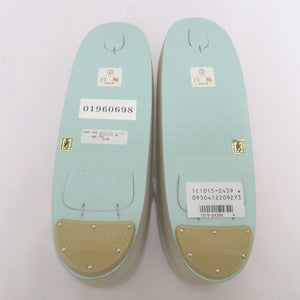 草履 白梅謹製 礼装用 Mサイズ 2枚芯 フォーマル シャンパンゴールド シルバー×薄ピンク 24.0cm 日本製 牛皮底面