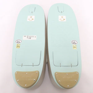 草履・バッグセット 白梅謹製 礼装用 LLサイズ フォーマル ホワイト×シャンパンゴールド 華紋 亀甲 25.5cm 日本製 牛皮底面