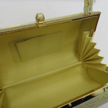 画像をギャラリービューアに読み込む, 草履・バッグセット 白梅謹製 礼装用 Mサイズ フォーマル ゴールド×ホワイト シャンパンゴールド 芝 24.0cm 日本製 牛皮底面