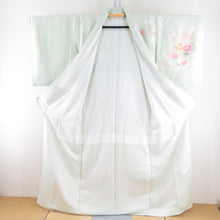 画像をギャラリービューアに読み込む, 訪問着 グリーン