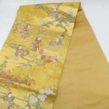 画像をギャラリービューアに読み込む, 袋帯 ゴールド