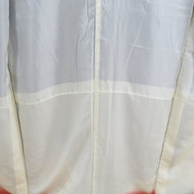 Load image into Gallery viewer, 付下げ 袷 青色ｘピンク色ｘ多色 ぼかし染め 花瓶紋様 広衿 正絹 仕立て上がり着物 身丈158cm