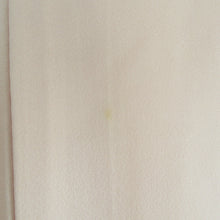 画像をギャラリービューアに読み込む, 付下げ 袷 薄ピンク色ｘ灰色ｘ薄青色 パステル系 椿紋様 広衿 正絹 仕立て上がり着物 身丈154cm