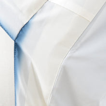 画像をギャラリービューアに読み込む, 付下げ 袷 ターコイズブルーｘ朱色ｘ多色 草花紋様 広衿 正絹 仕立て上がり着物 身丈159cm