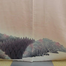 画像をギャラリービューアに読み込む, 正絹 付下げ ぼかし染め