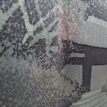 画像をギャラリービューアに読み込む, 付下げ 袷 くすみピンク色ｘ灰色ｘ薄青色 ぼかし染め 風景紋様 広衿 正絹 仕立て上がり着物 身丈156cm