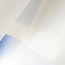 Load image into Gallery viewer, 付下げ 袷 青色ｘピンク色 ぼかし染め 花々紋様 広衿 正絹 仕立て上がり着物 身丈156cm