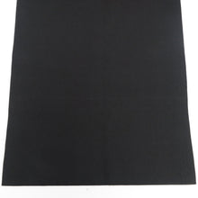 画像をギャラリービューアに読み込む, 名古屋帯 正絹 黒色ｘオレンジ色 お太鼓柄 花文様 カジュアル 仕立て上がり 着物帯 長さ324cm