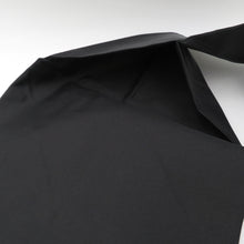 画像をギャラリービューアに読み込む, 名古屋帯 正絹 黒色ｘオレンジ色 お太鼓柄 花文様 カジュアル 仕立て上がり 着物帯 長さ324cm