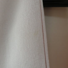 画像をギャラリービューアに読み込む, 付下げ 袷 ピンク系 パステル系 ピンク色ｘ薄緑色ｘ黄色 加賀友禅調 花紋様 広衿 正絹 仕立て上がり着物 身丈163cm