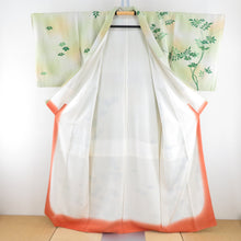 画像をギャラリービューアに読み込む, 付下げ グリーン